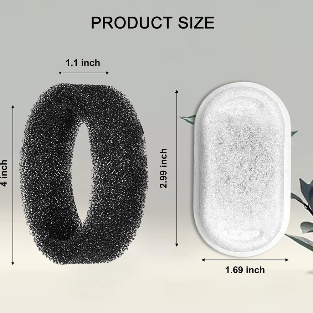 Petilog filtration layers for cat fountain filter