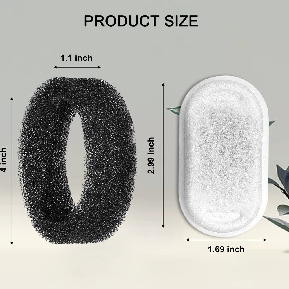 Petilog sponge filter 12-pack improves water freshness and hygiene