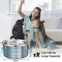 Petilog four-layer filtration keeps water clean and odor-free.