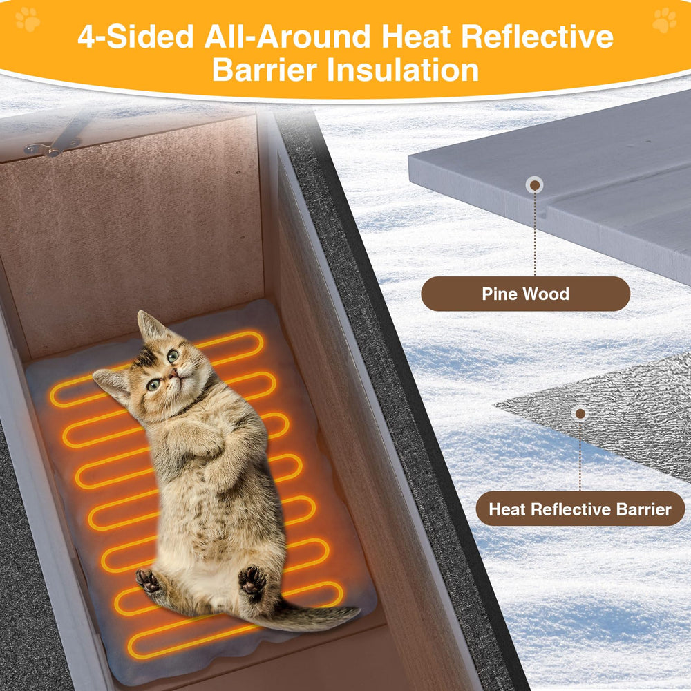 PETIMBER thermal insulation guards against cold and drafts