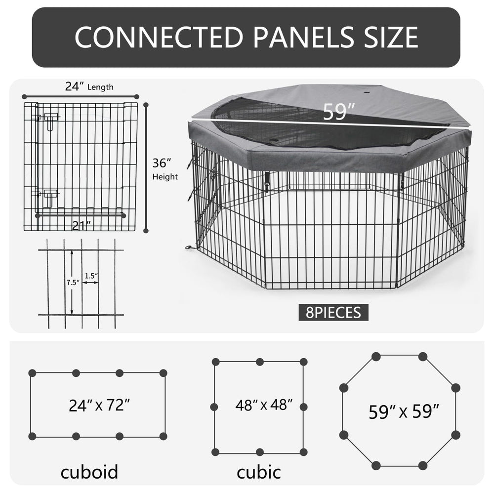 PETIME durable nylon mesh cover provides visibility and airflow