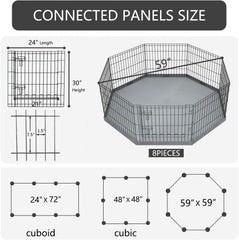 PETIME escape-prevention mesh coverage maintains visibility while reducing gaps.