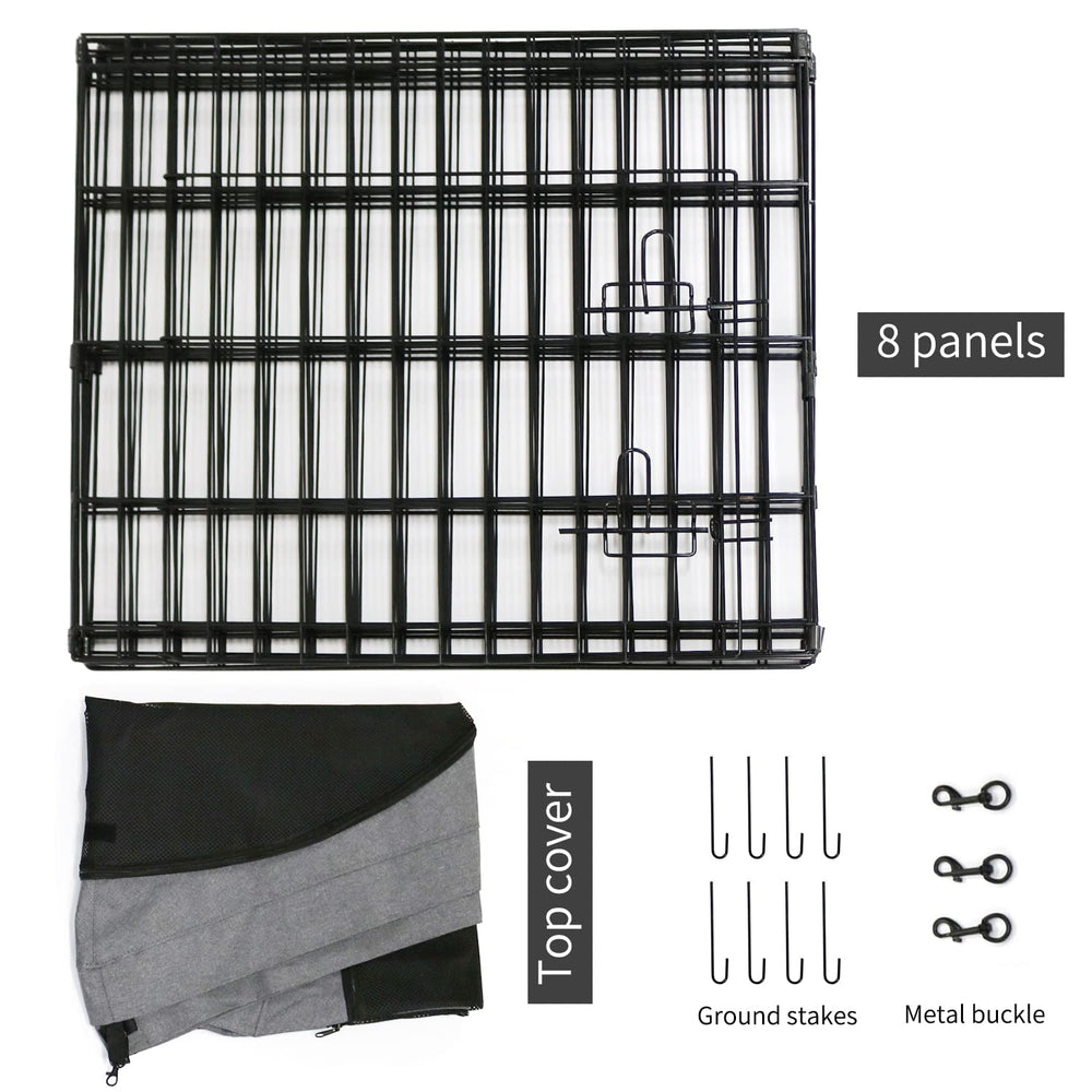 PETIME indoor outdoor use with rust preventive coating and ground stakes