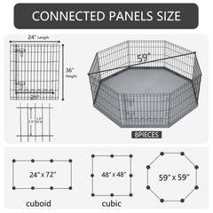 PETIME safe-closure with elastic bands and Velcro keeps pets contained