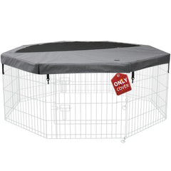 PETIME top cover for 24in eight-panel pens provides shaded outdoor playtime