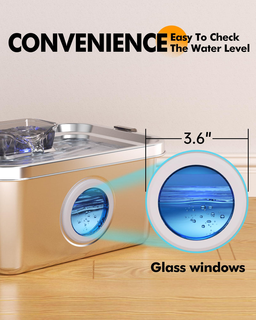 PETIMI fountain suits dogs and cats in busy multi-pet households.