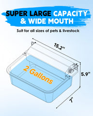 PETIMI wide-mouth design facilitates easy filling and cleaning.