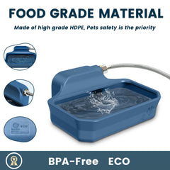 PETIMI wide-mouth fill opening makes topping up water quick and simple.