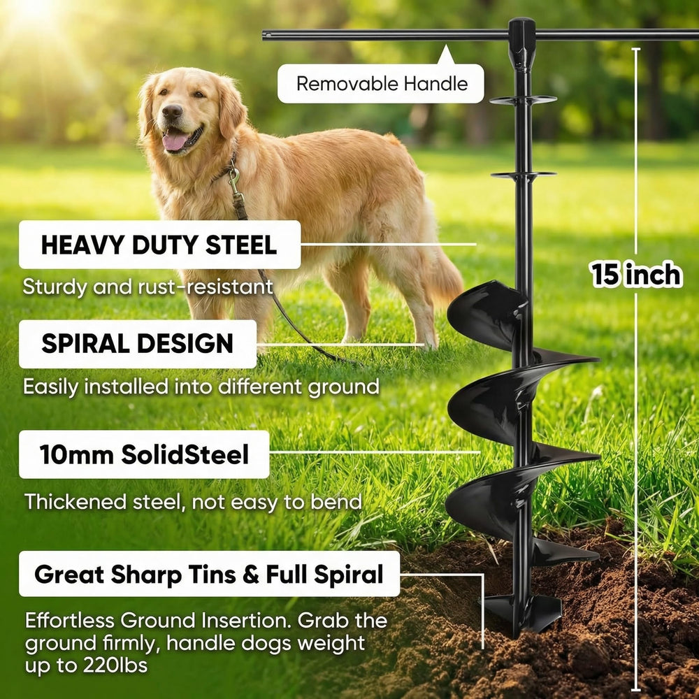 PETINBOX 30ft yard lead expands roaming while keeping pets within range