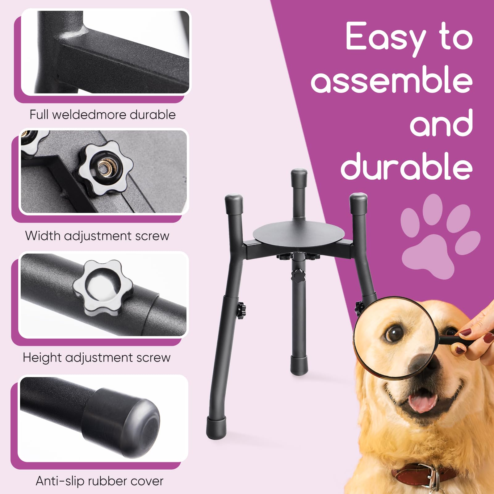 PETINBOX tool-free setup and foldable design for easy portability.