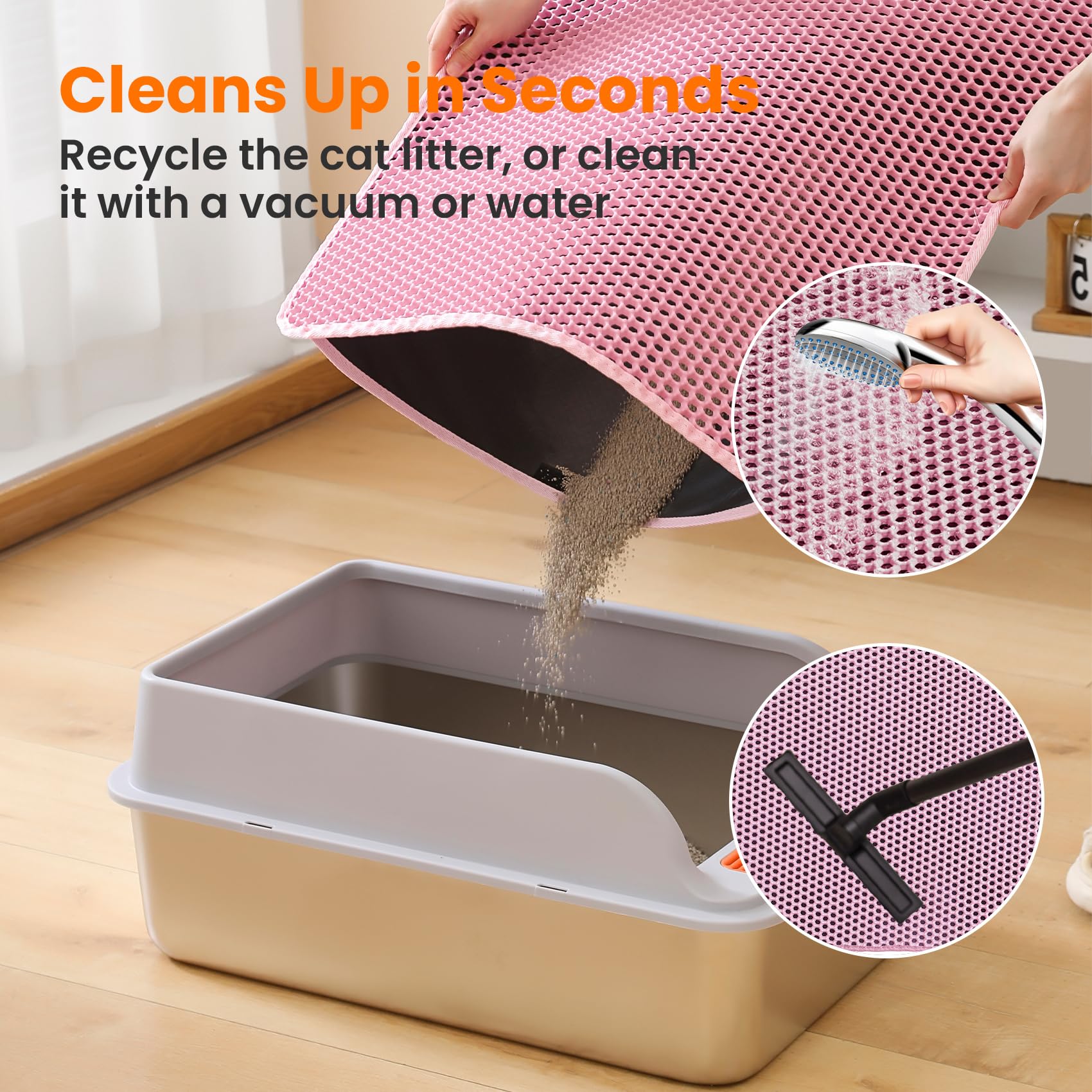 Petinstinct EVA 0.35 inch material balances softness and durability.