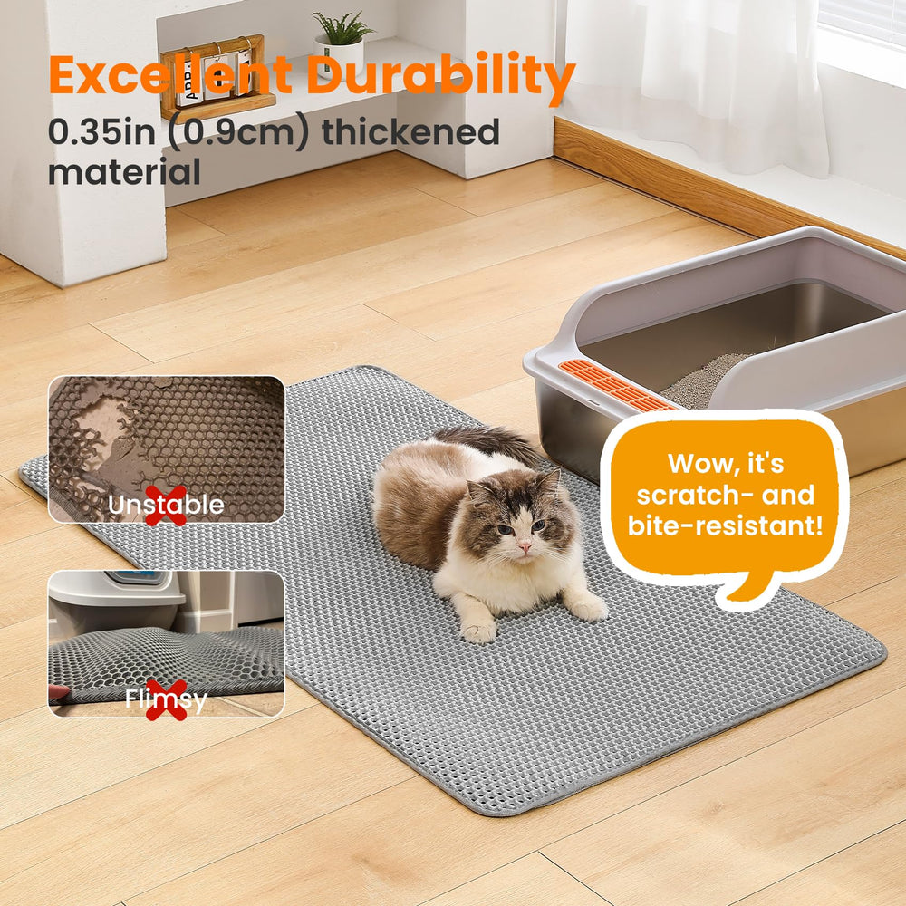 Petinstinct durable EVA 0.35 inch mat offers soft comfort and long-lasting use.