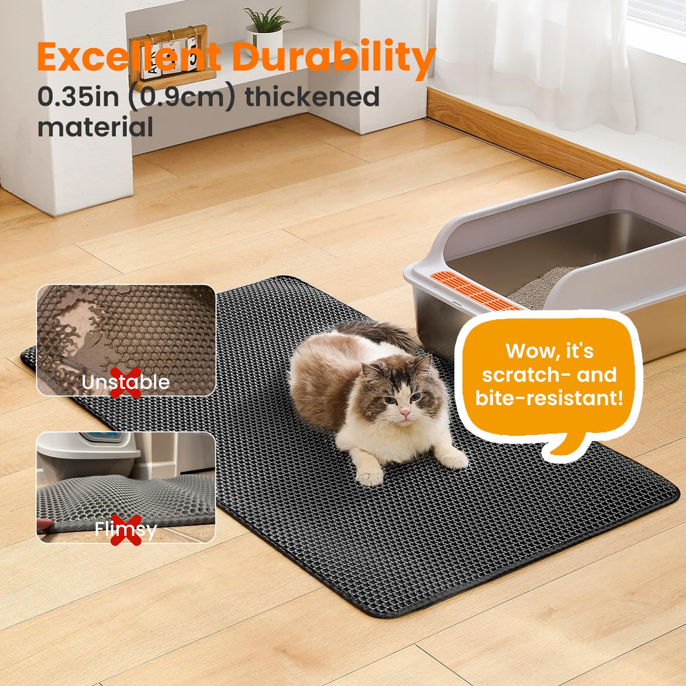 Petinstinct Jumbo Cat Litter Mat waterproof and urine-proof protection