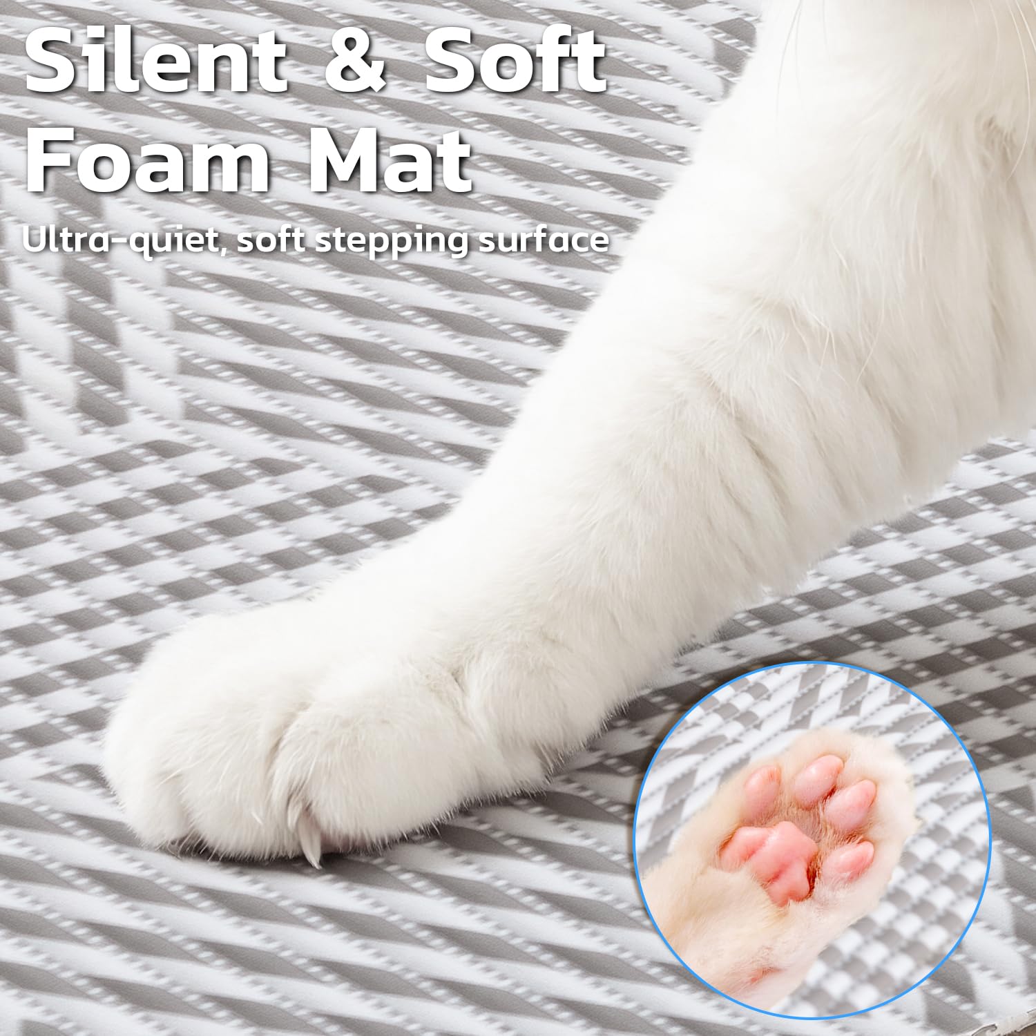 Petinstinct leak-proof inner layer protects floors from moisture and everyday spills.
