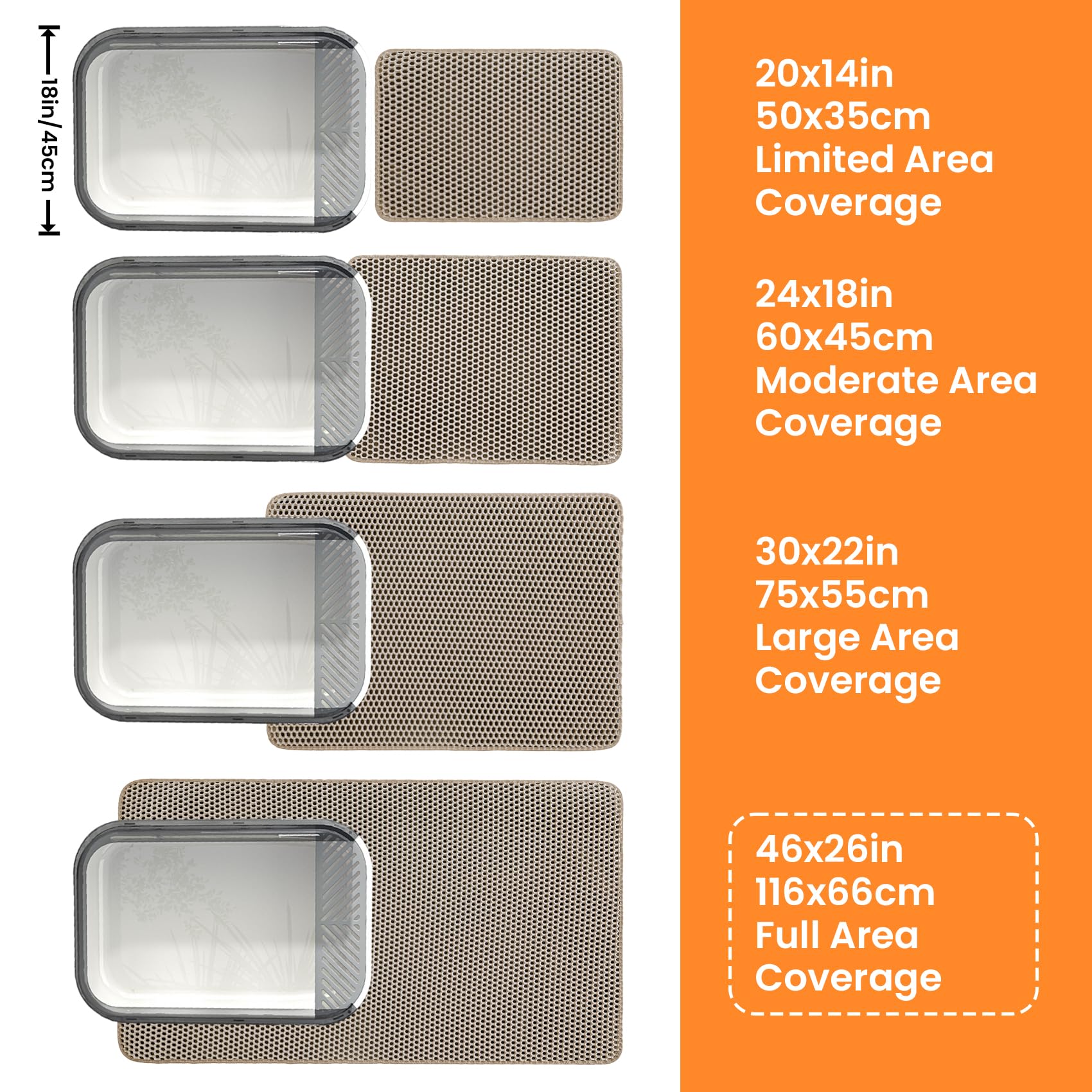 Petinstinct durable mat withstands daily use by curious cats.