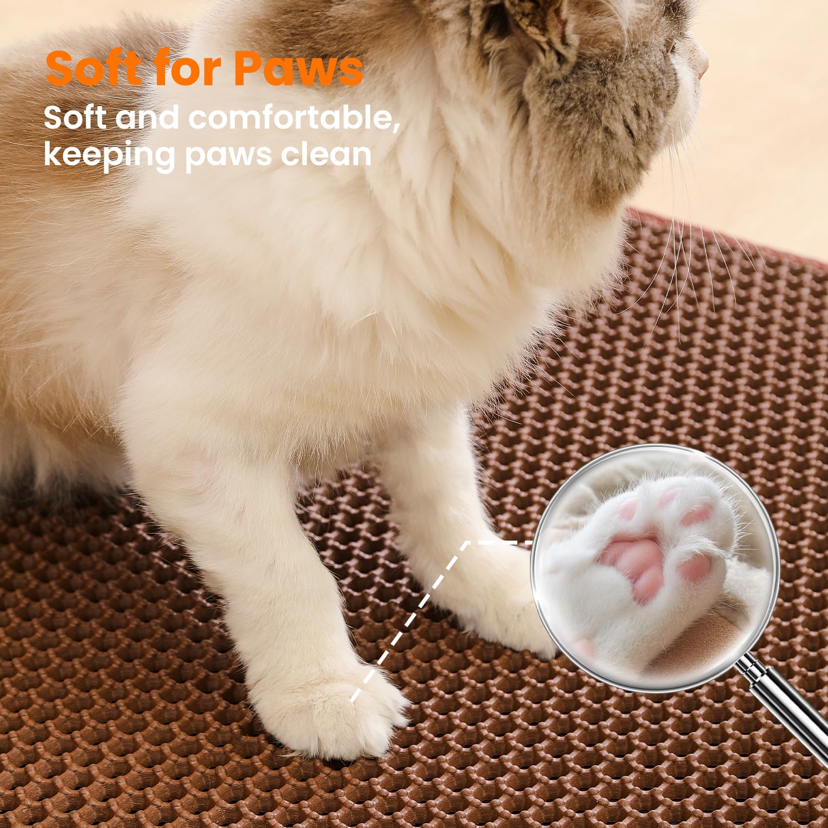 Petinstinct Urine-Proof Bottom, protects your floors from moisture.