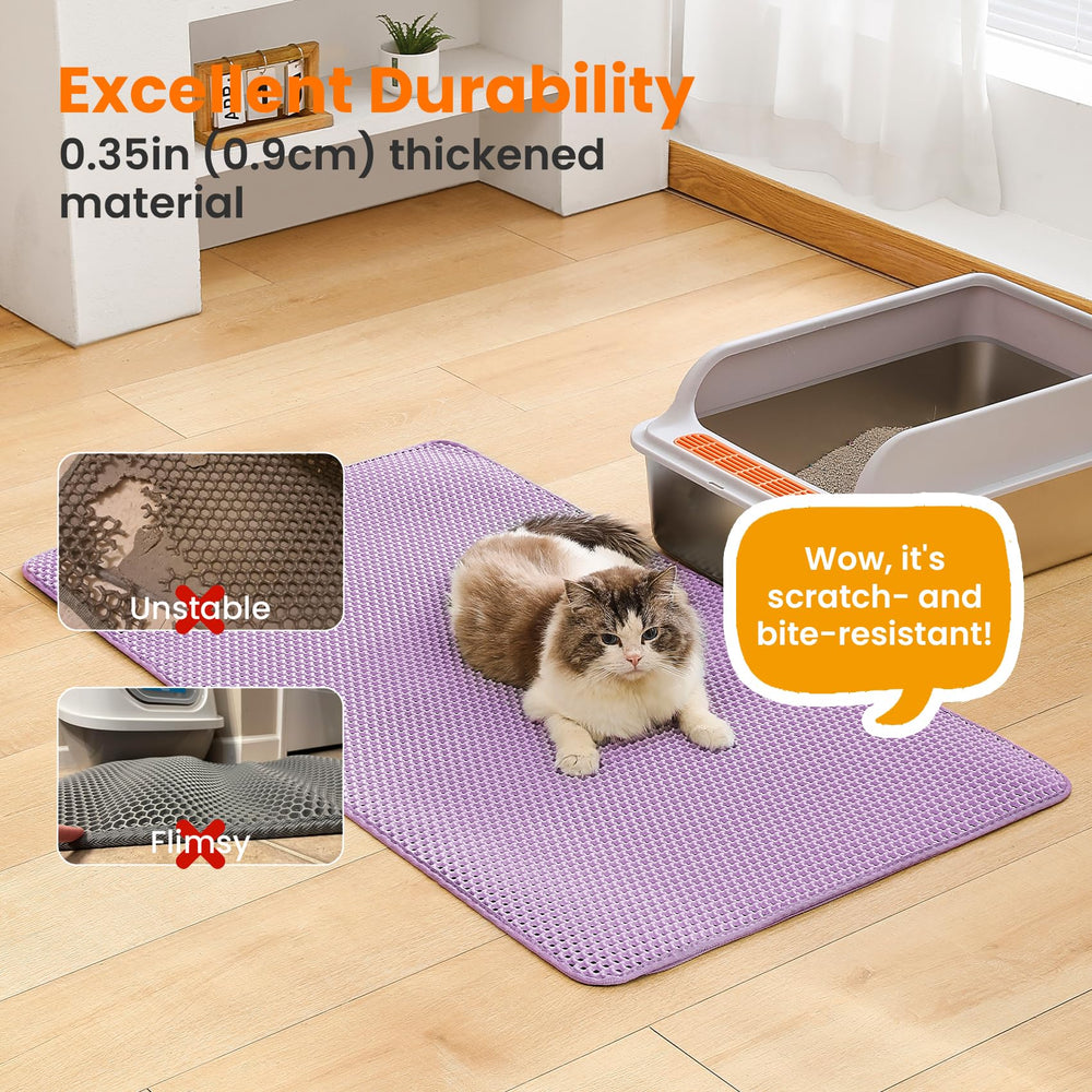 Petinstinct waterproof and urine-proof bottom protects floors from spills.
