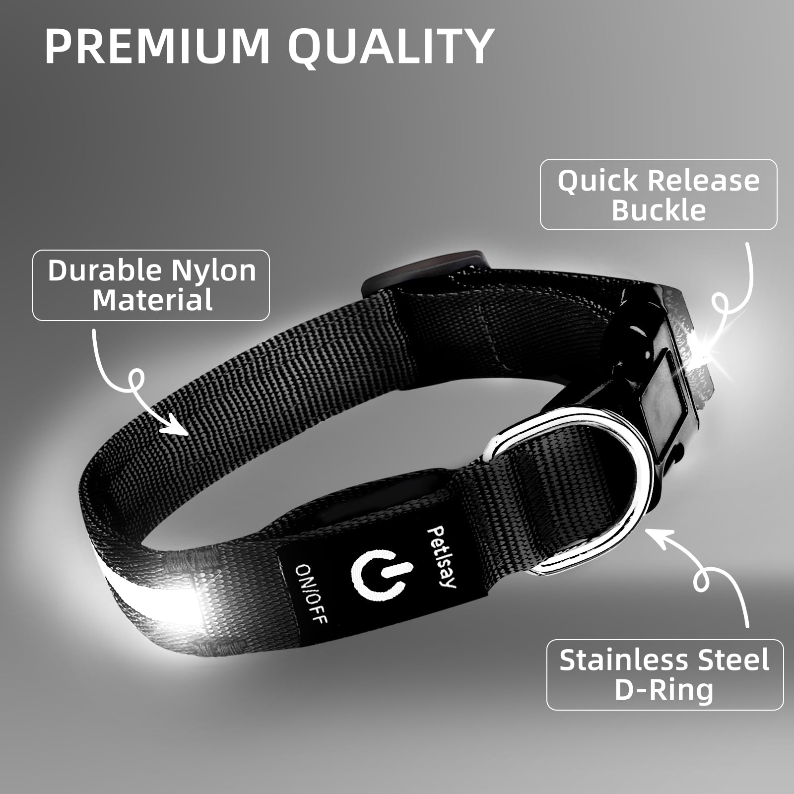 PetIsay night-walk visibility enhances safety without compromising style.
