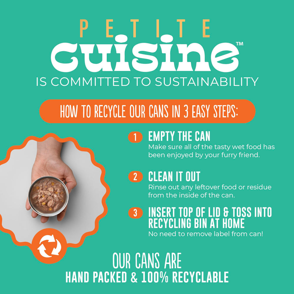 PETITE CUISINE wholesome recipe close-up conveys homemade-like quality