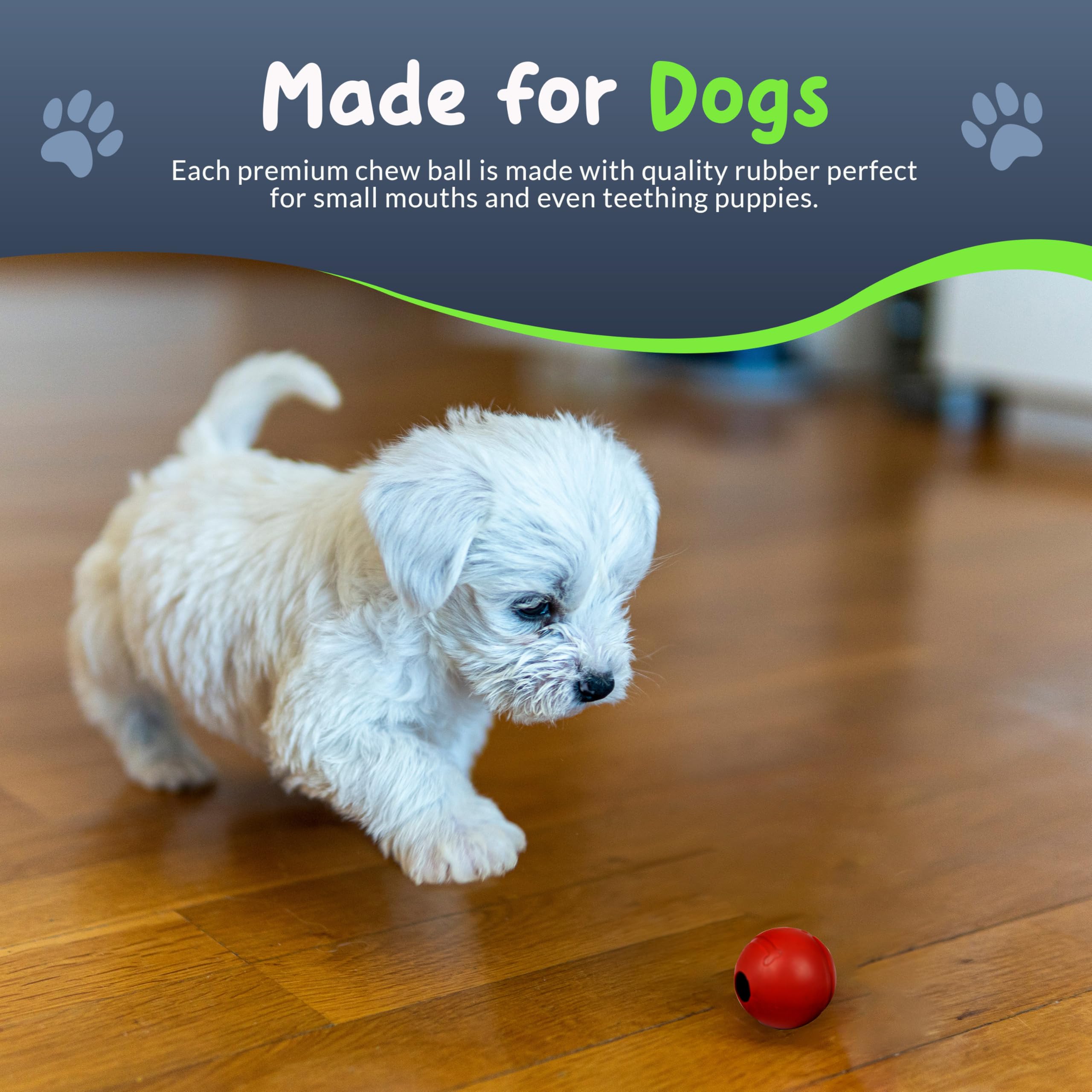 Petite Paws puppy-friendly texture supports safe teething and mouth development.