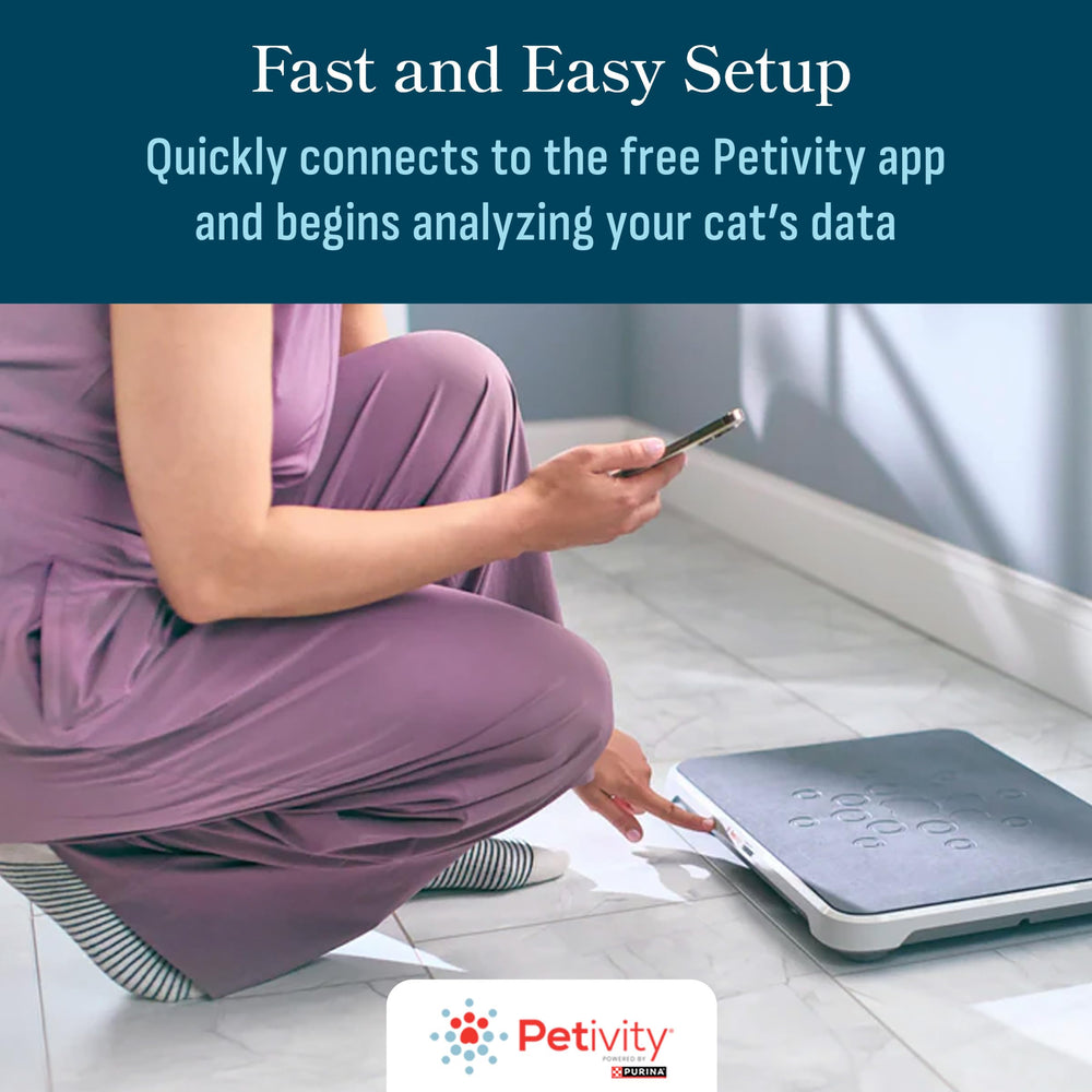 Petivity health tips insights visual for proactive cat care.