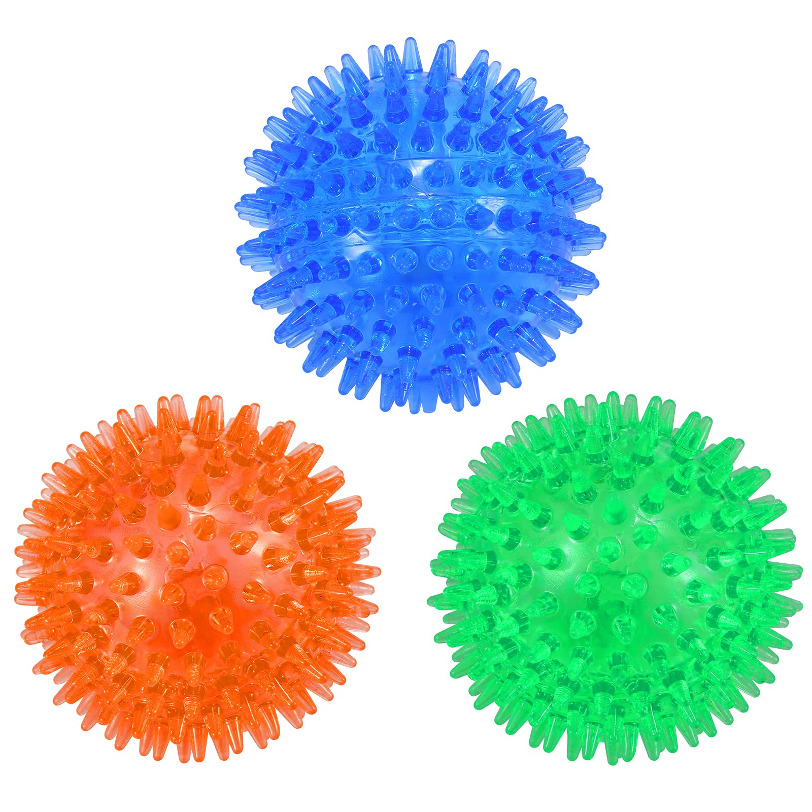 Petizer 6-pack 3.5-inch squeaky ball for lively fetch and engagement