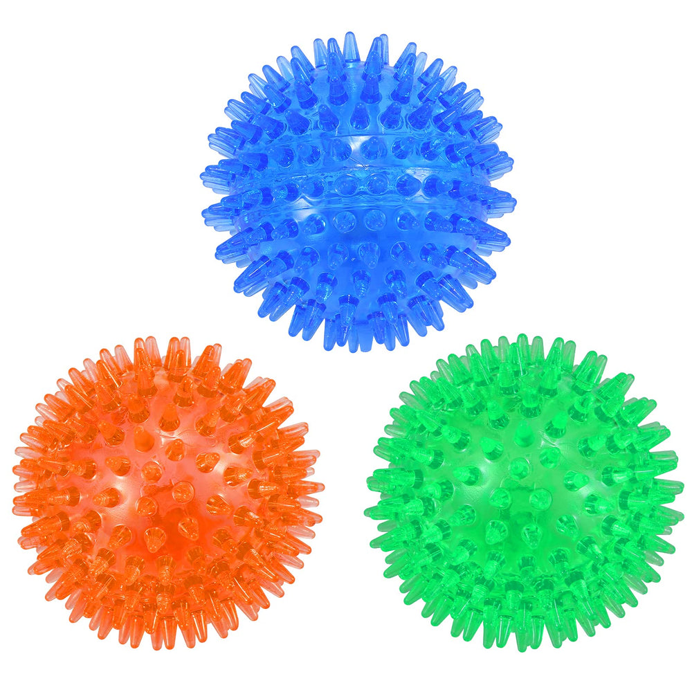 Petizer 6-pack 3.5-inch squeaky ball for lively fetch and engagement