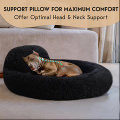 PetJett anti-slip bottom keeps the bed secure on slick floors.
