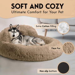PET JETT washable large dog bed is easy to clean after adventures