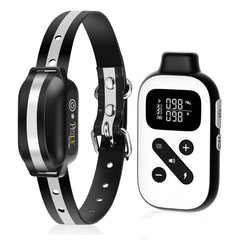 PetJoy bark collar remote demonstrates long-distance training control for large dogs