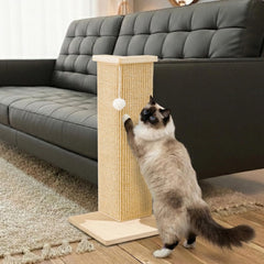 PETKARAY couch corner scratcher assembly in a living room space for quick setup and stable use.