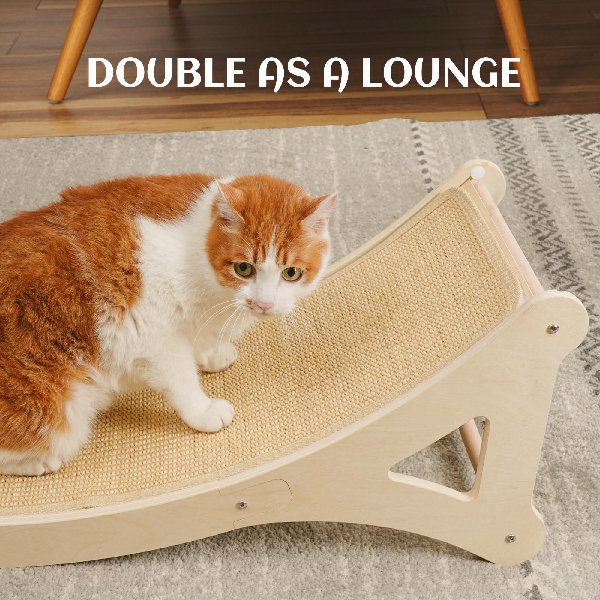 PETKARAY ideal for indoor cats seeking a versatile scratch-and-play setup.