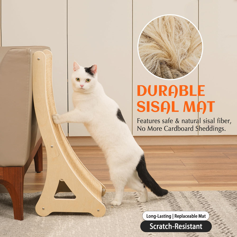 PETKARAY mouse toy invites interactive play during scratching sessions.