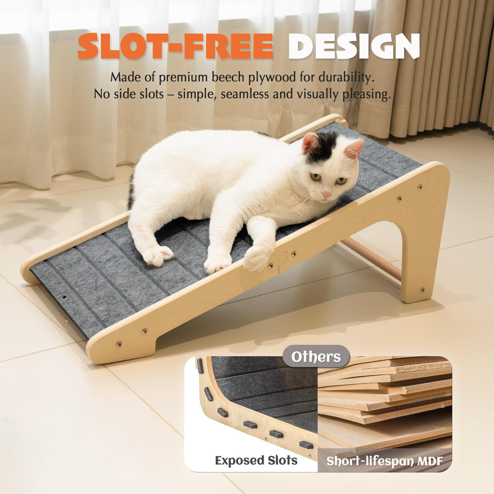 PETKARAY wooden frame provides sturdy construction built to last.