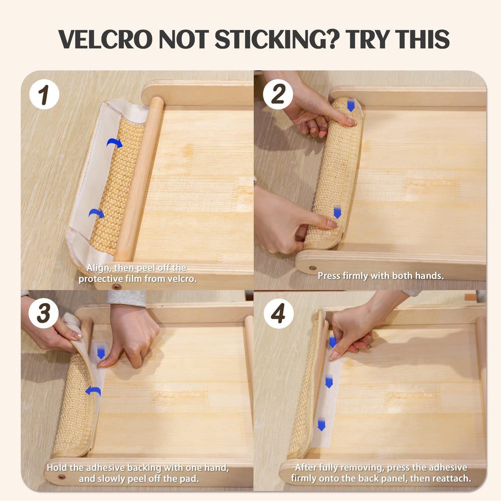 PETKARAY floor-mounted scratcher fits living spaces.