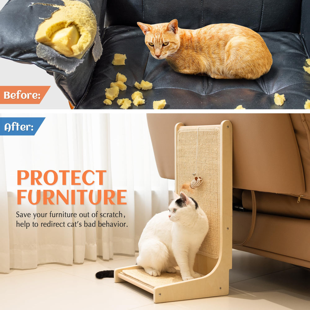 PETKARAY wooden base provides sturdy support for lasting use.