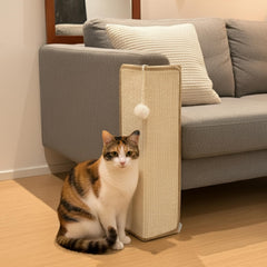 PETKARAY under-furniture scratcher front view protects sofas.