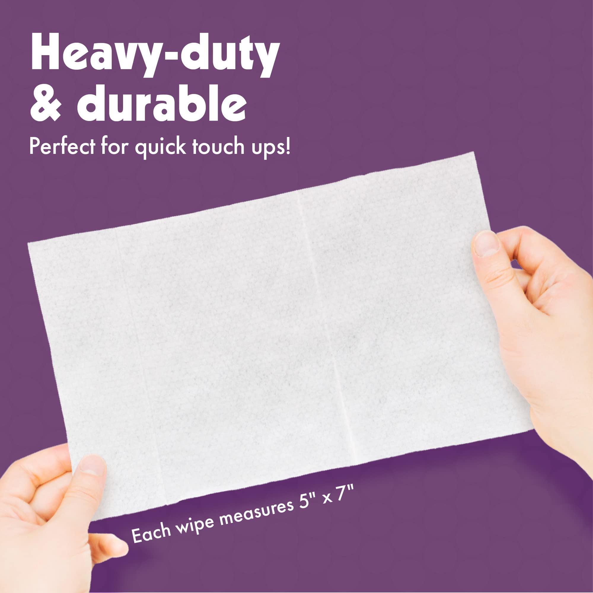 Petkin Lightly scented wipes provide refreshing ear cleaning experience.
