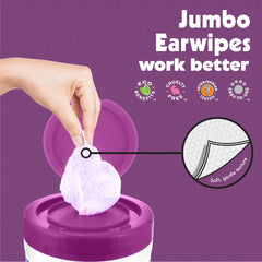 Petkin resealable canister lid enables convenient on-the-go use.
