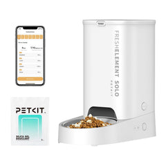 PETKIT Automatic Feeder front view for easy, scheduled home feeding.