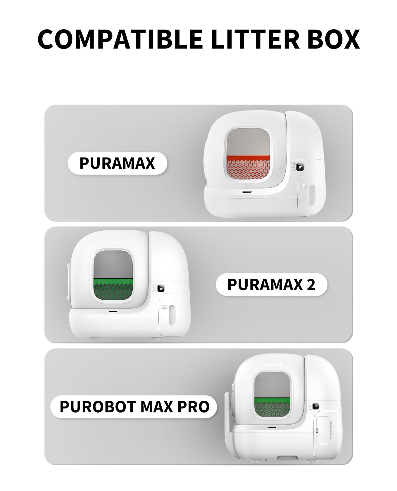 PETKIT cut-line shows adjustable length for a tidy fit.