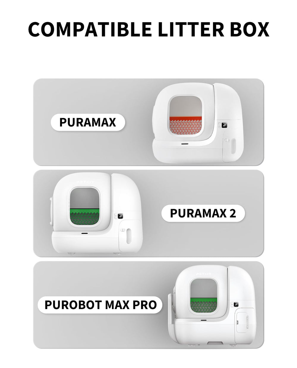 PETKIT cut-line shows adjustable length for a tidy fit.