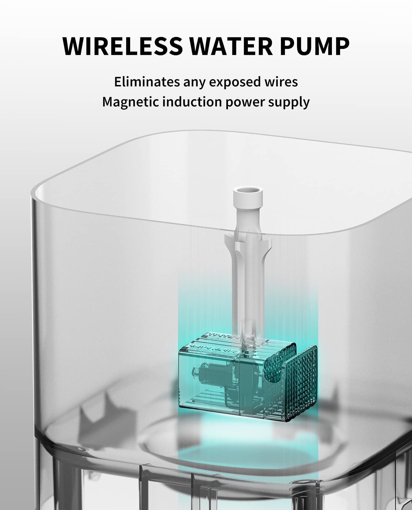PETKIT Filter 3.0 provides enhanced filtration for fresher water.