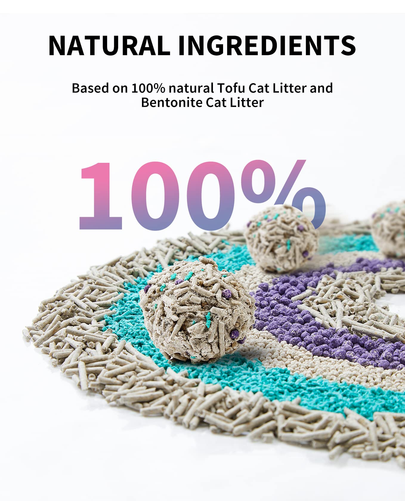 PETKIT unscented multi-cat litter ideal for households with several cats
