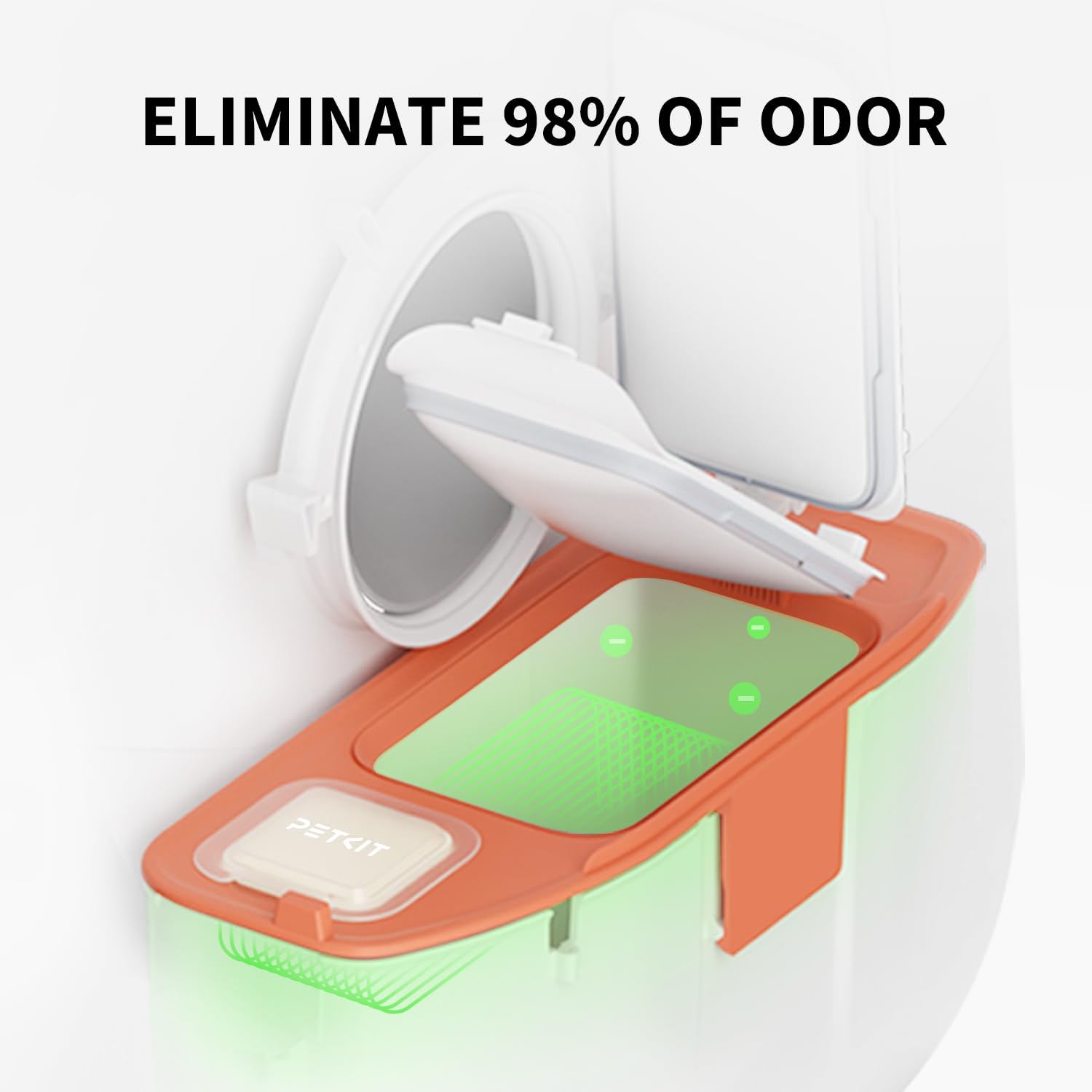 Three-pack N50 2.0 odor eliminators for ongoing odor control