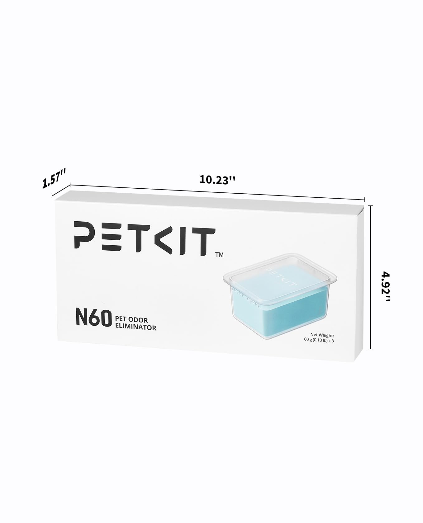 PETKIT N60 non-toxic materials assuring pet-friendly use.
