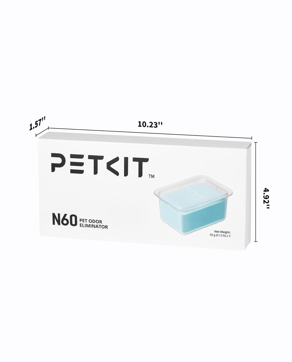 PETKIT N60 non-toxic materials assuring pet-friendly use.