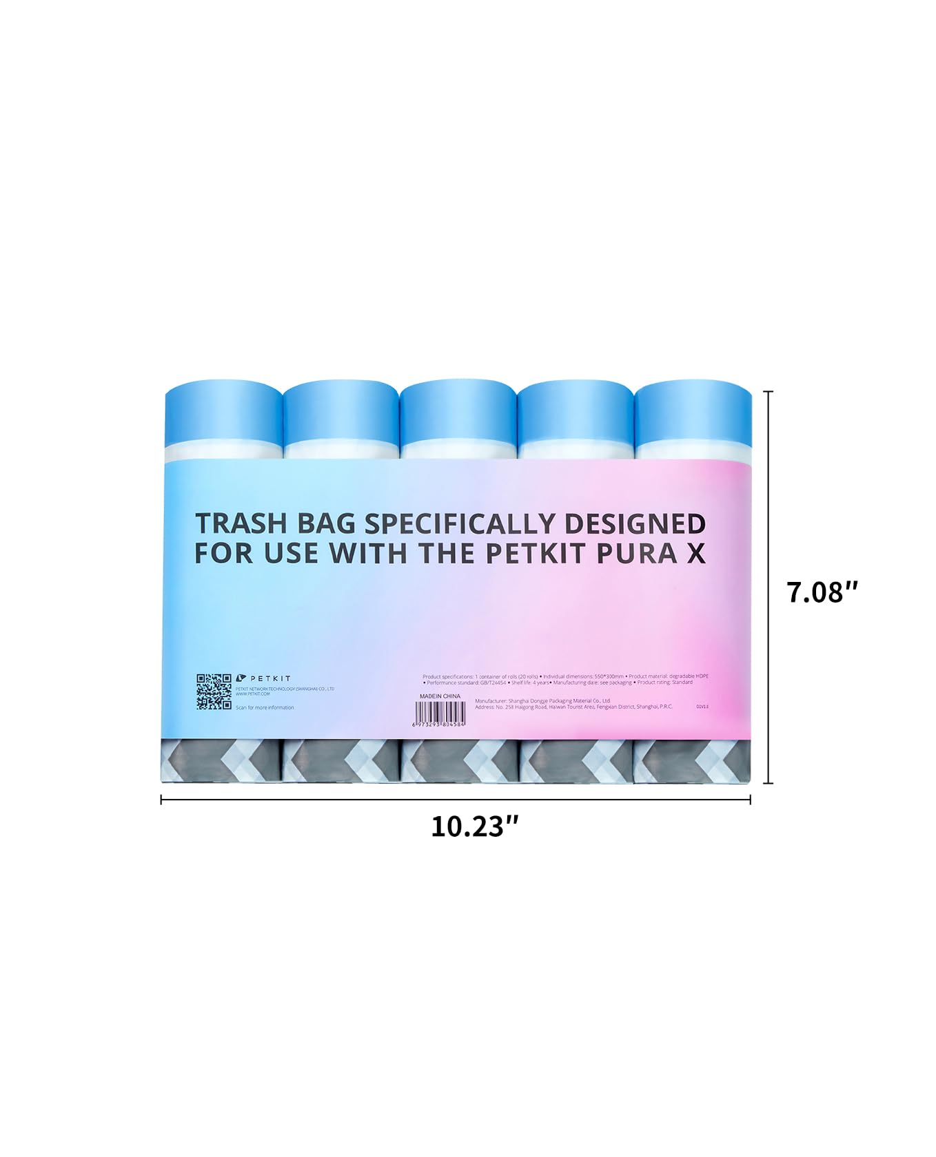 PETKIT PuraMax disposal bags prevent leaks during disposal