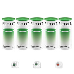 PETKIT Puramax2 liner roll shows tough HDPE construction for secure waste containment.