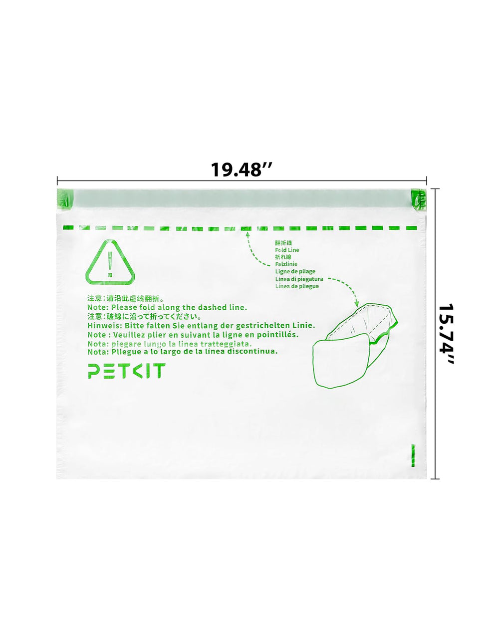 PETKIT Puramax2 five-roll pack ensures ready replacements for busy homes.